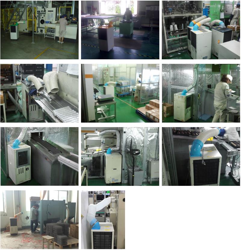 工業(yè)冷氣機(jī)SAC-25案例